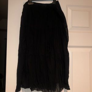 Black and blue boho skirt bundle